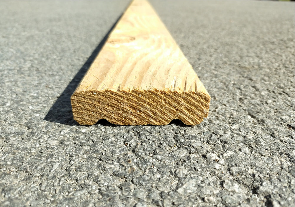 Lame de terrasse douglas naturel Pyla classe 3 - 25x90 - L=4m