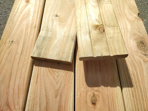 Lame de terrasse douglas naturel classe 3 Pyla - 25x145 - L=4m