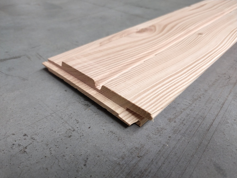 Bardage douglas - 21x122 - L=2,45m (profil Aero)