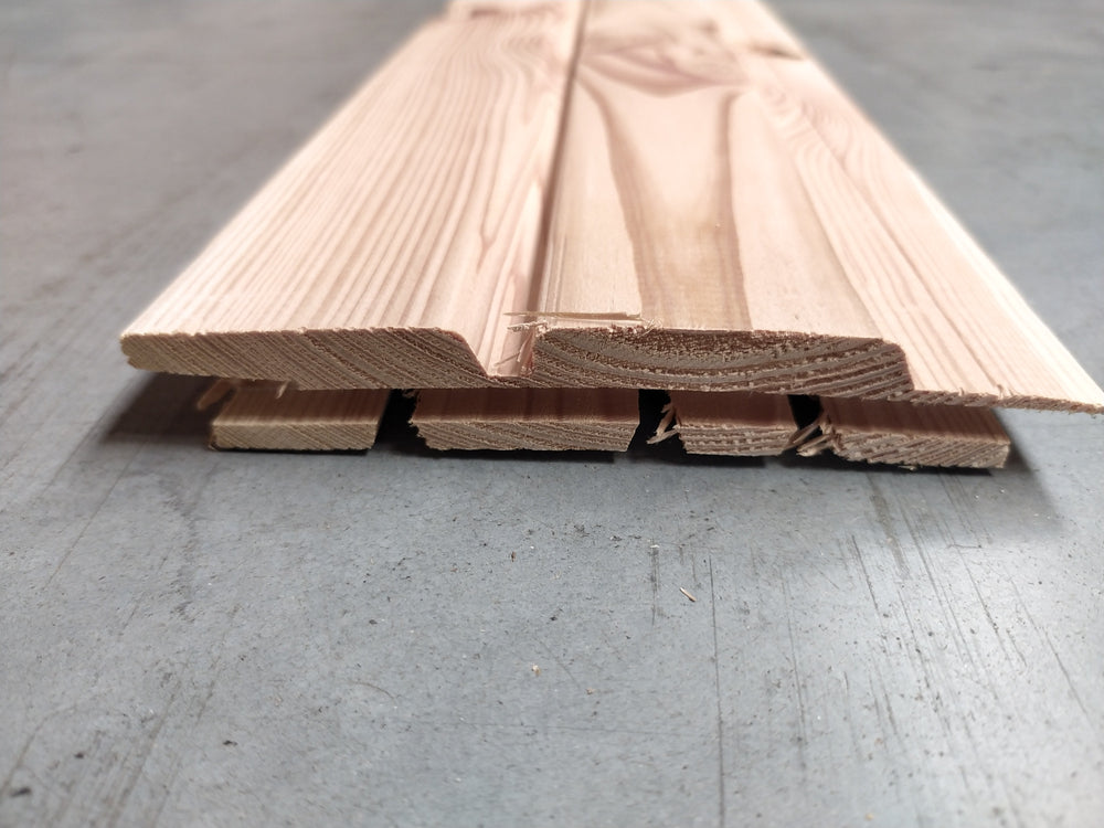 Bardage douglas - 21x122 - L=2,45m (profil Aero)