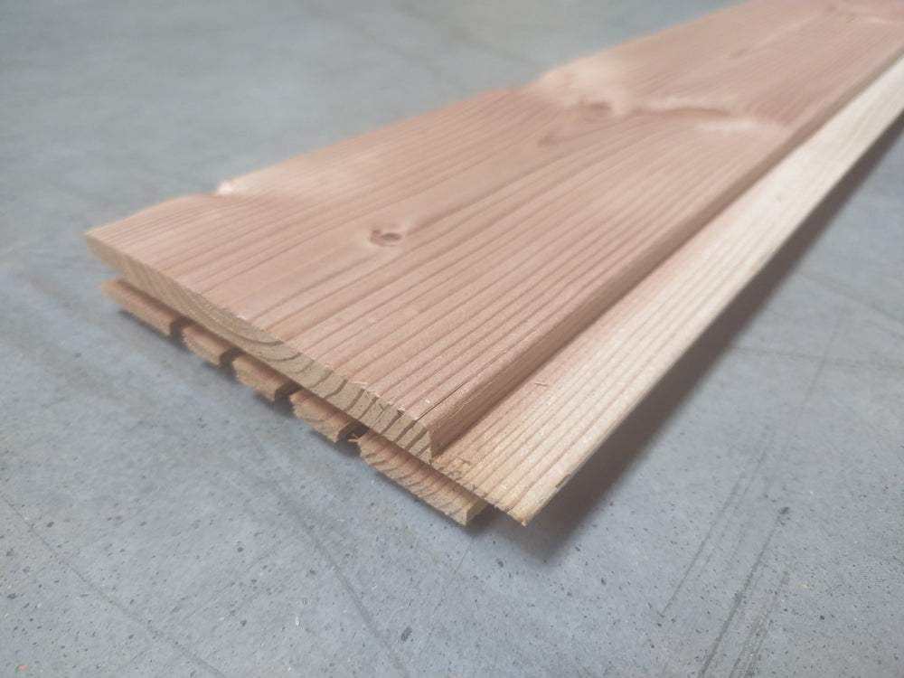 Bardage douglas naturel - 21x132 - L=3,95m (profil ritmo)