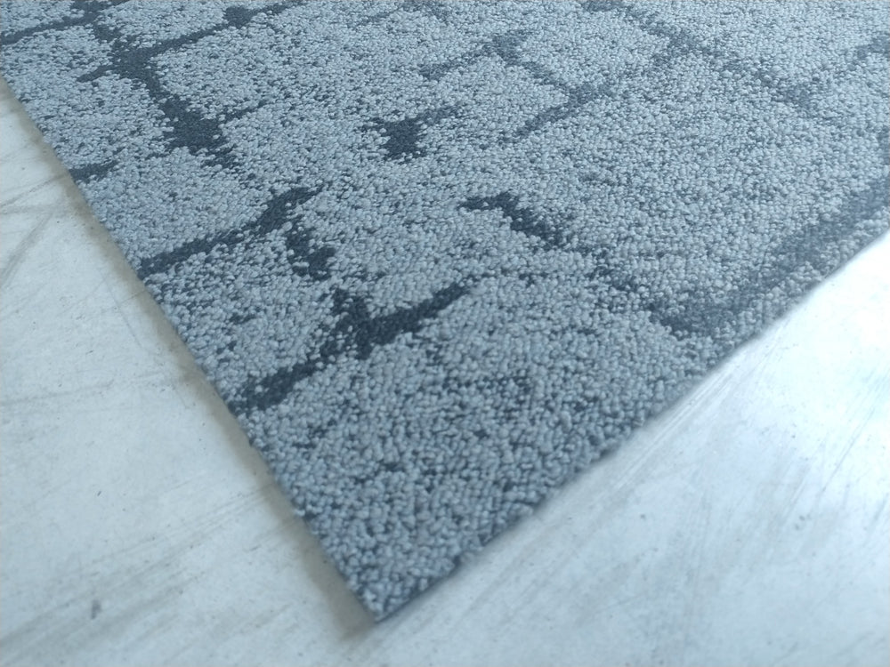 Dalle moquette gris foncé motifs carrés - 500 x 500 mm Heuga 530