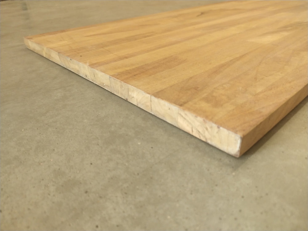 Tablette Teck Lamellée-collée - 1200 x 400 x 18 mm