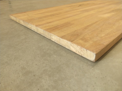 Tablette Teck Lamellée-collée - 1200 x 400 x 18 mm