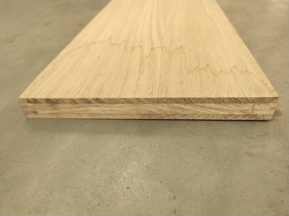 Planche chêne 3 plis - 2550 x 210 x 20 mm — vue 2