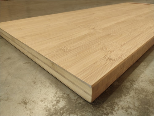 Plan de travail Bambou pré-huilé - lamellé collé - 1200 x 490 x 36 mm
