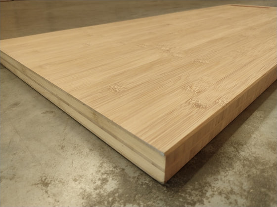 Plan de travail Bambou pré-huilé - lamellé collé - 1200 x 490 x 36 mm