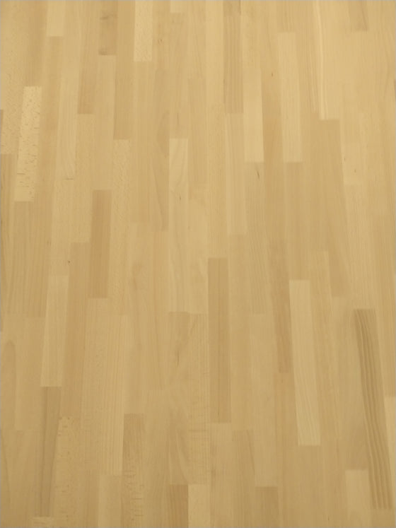 Plateau Hêtre - lamellé-collé abouté - 3000 x 1235 x 20 mm — vue 3