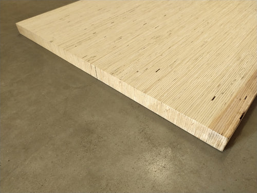 Plan de travail LVL Pin Multiligne - 2400 x 650 x 34 mm