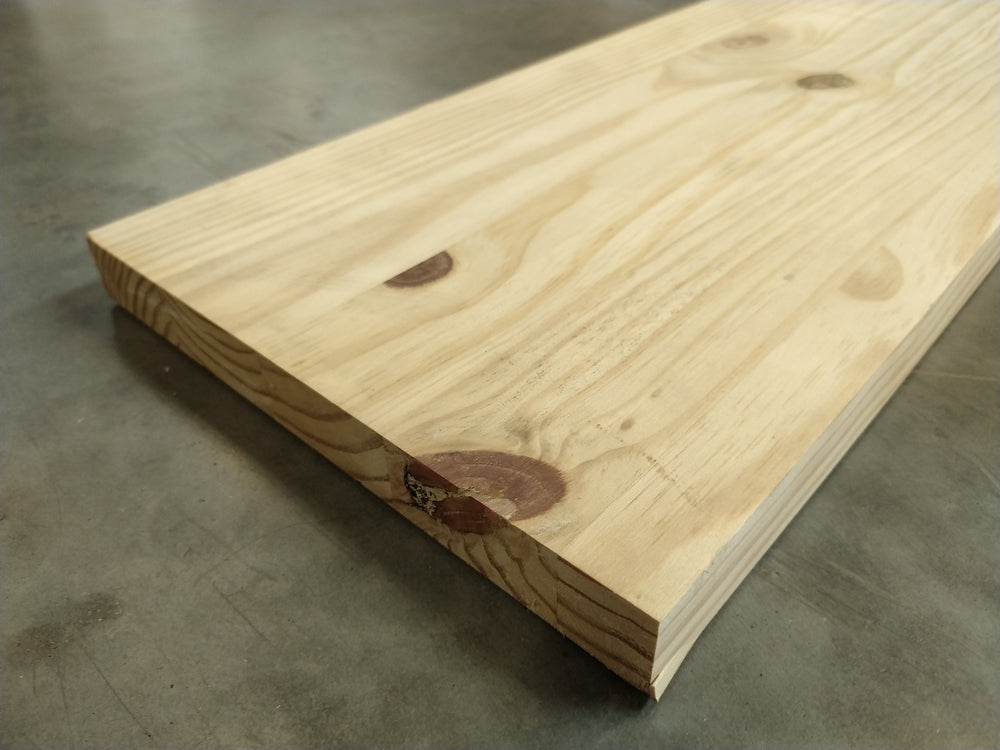 Plan de travail pin - 2000 x 300 x 35 mm
