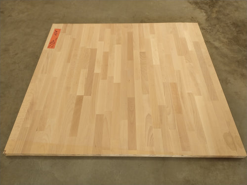 Plan de travail Hêtre - lamellé-collé - abouté 1100 x 1000 x 35 mm