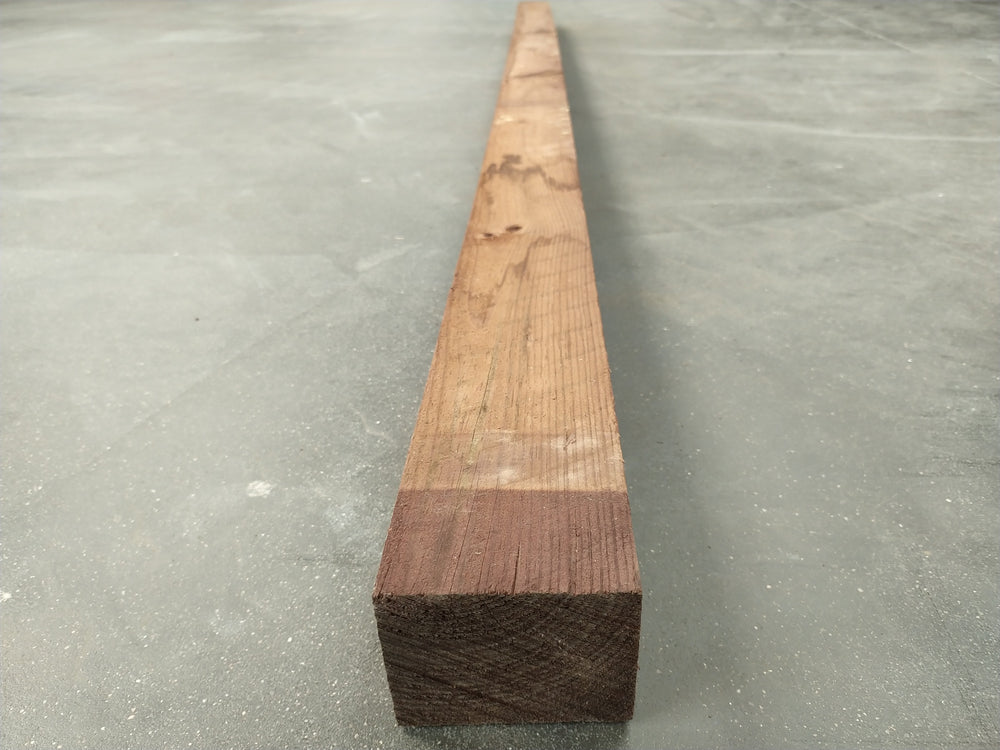 Lambourde pin maritime classe 4 marron - 75x90 - L=2,4m
