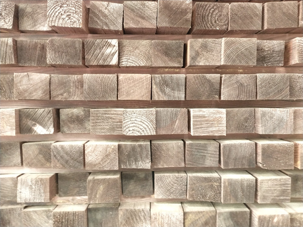 Lambourde pin maritime classe 4 marron - 75x90 - L=2,4m