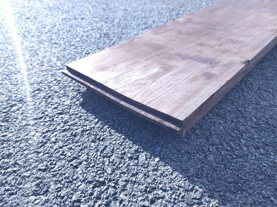 Planche de rive non rainurée pin classe 4 marron - 20x215 - L=4m