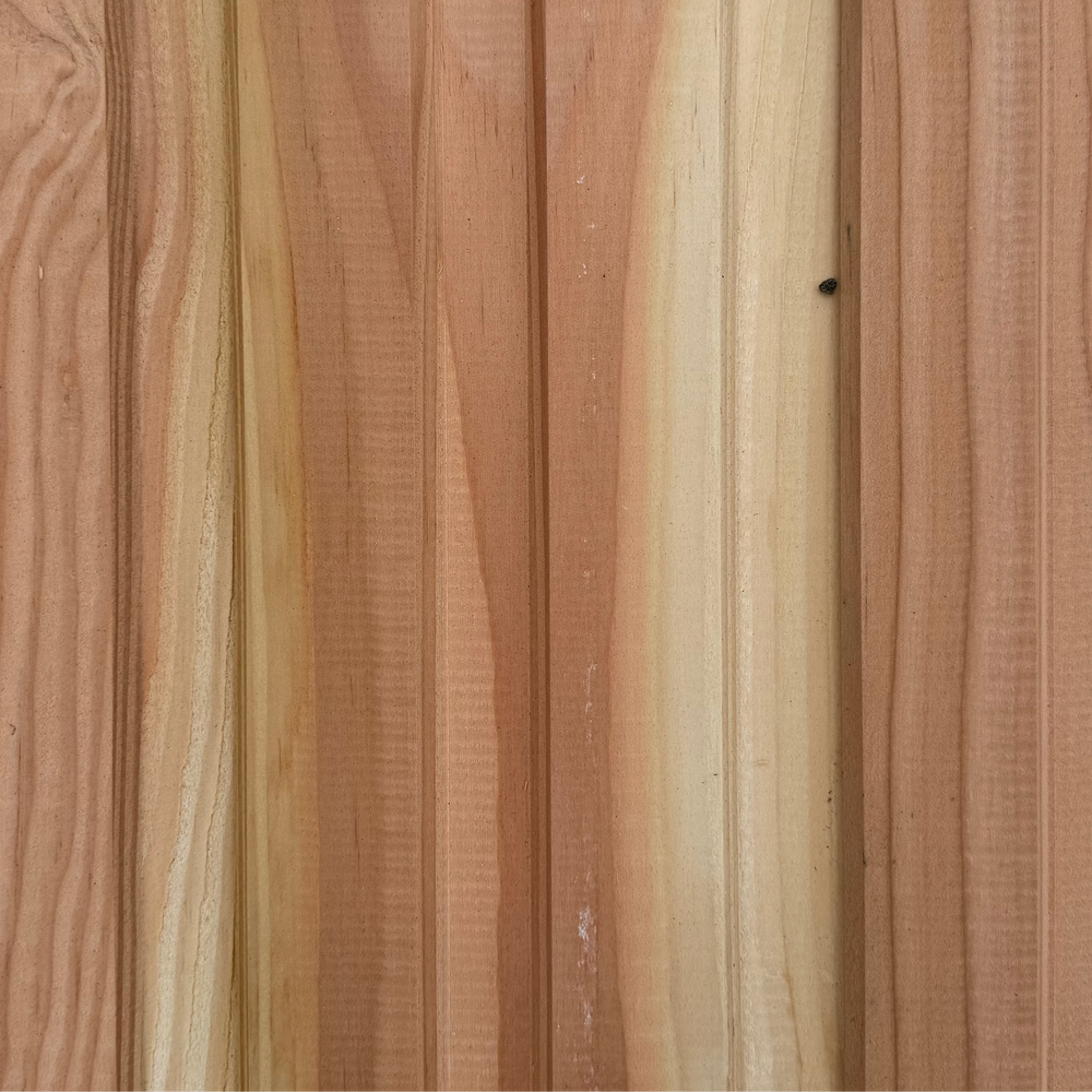 Bardage douglas naturel (profil vagueo) - 21x132 - L=4,0m (déclassé)