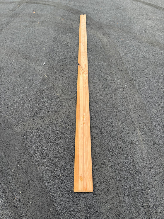 Bardage douglas naturel classe 3 - 21x132 - L=3,95m (profil vagueo) — vue 4