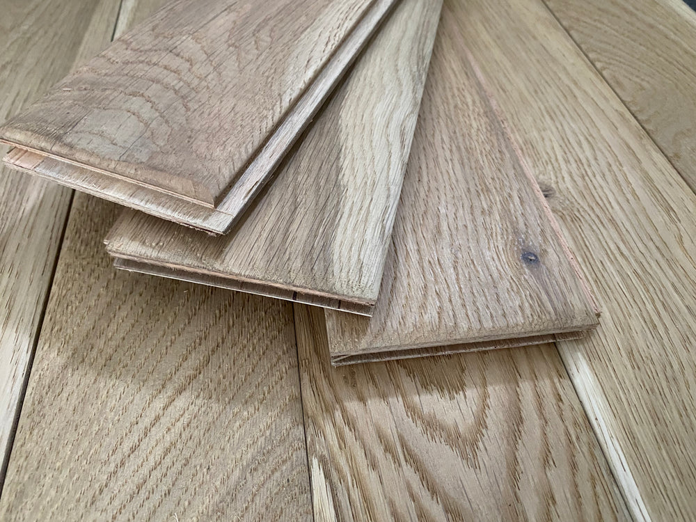 Lot de 10,80m2 - Parquet chêne authentique - 600 x 90 x 15mm — vue 4