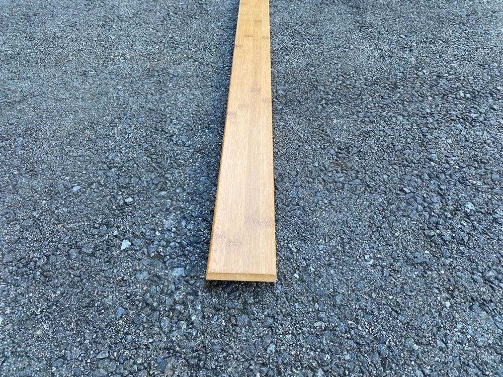 Plinthe africana doussié bois exo classe 4 - 13x80 - L=2m