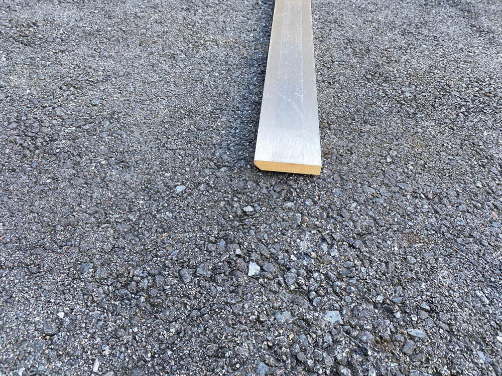 Plinthe aluinox - 14x80 - L=2,25m
