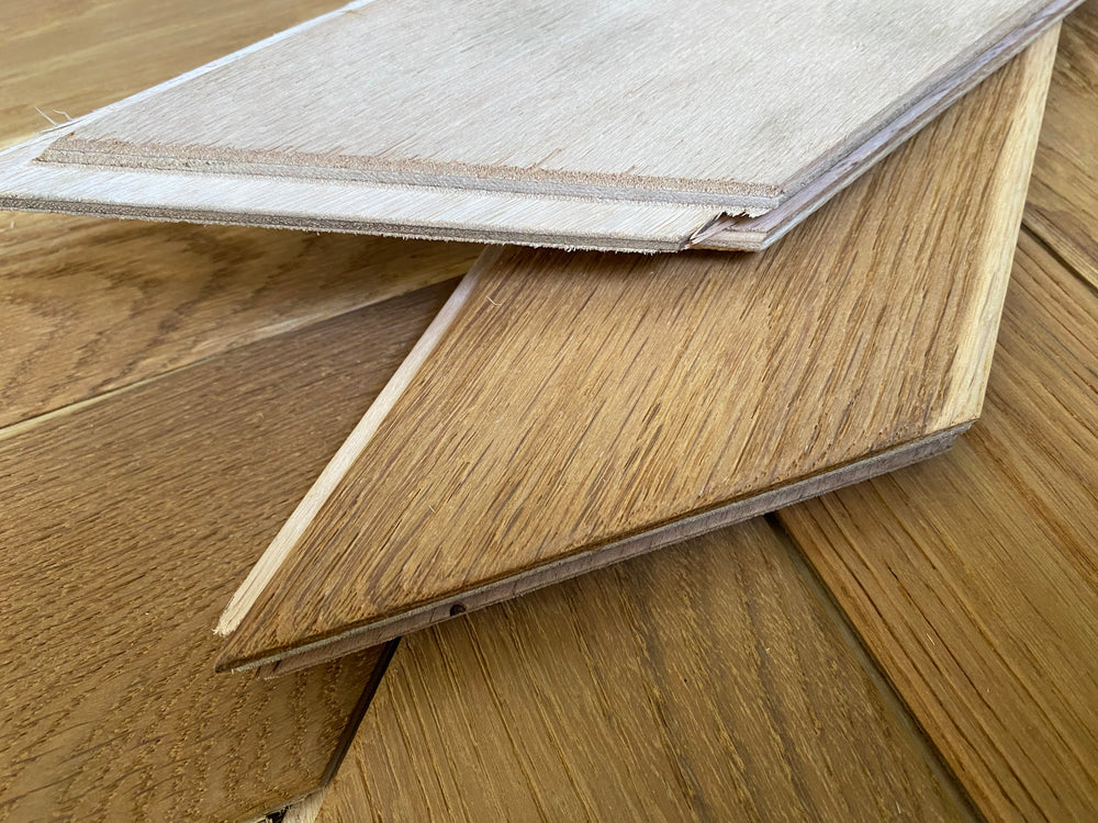 Parquet chêne authentique (PDH Diane) - 710 x 90 x 15mm - Paquet de 16 lames — vue 4