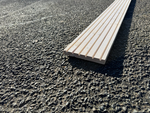 Planche pin classe 3.1 Blanc Neige - 18x150 - L=2,27