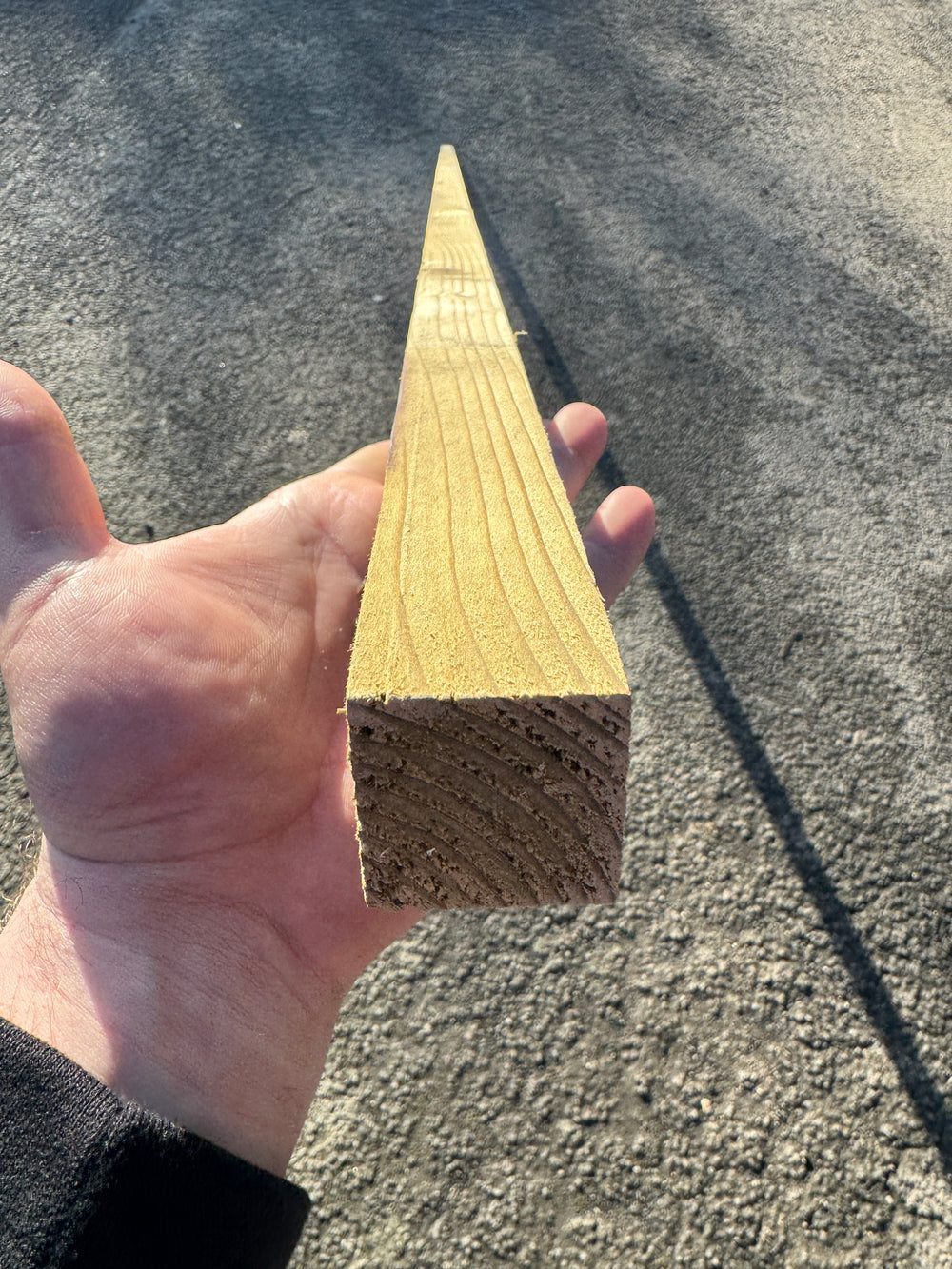 Tasseau épicéa classe 3.1 vert - 30x30 - L=3m