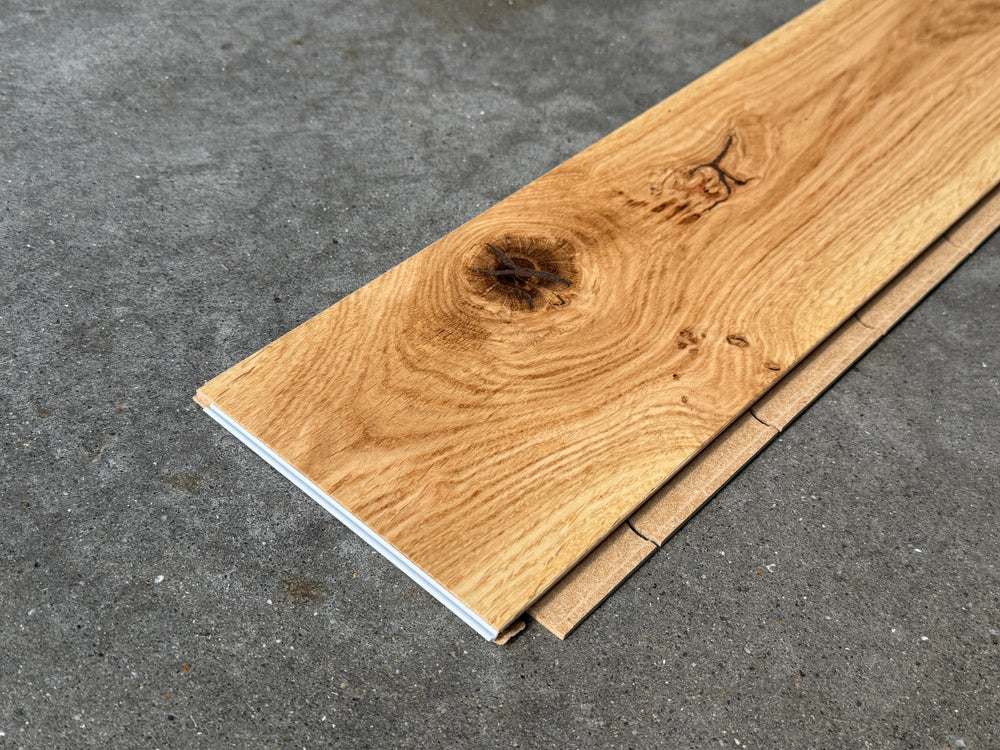 Contrecollé chêne Home Scala - Verni mat brossé - 11(2,3) x 130 x 400-2200