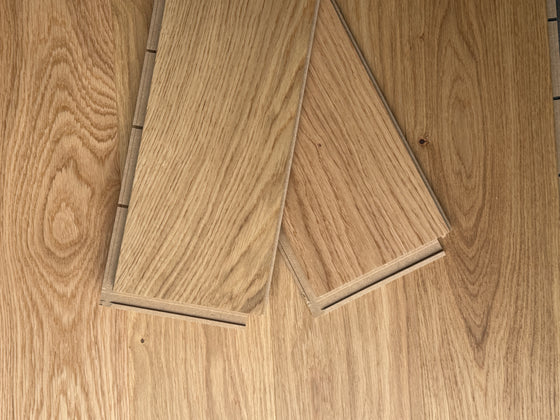 Contrecollé Home Scala Chêne - Verni Mat 2 chanfreins - 11(2,7) x 130 x 400-2200 (qualité Premier Bis) — vue 2