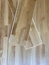 Parquet Contrecollé chêne 4 frises verni satiné (rustic)