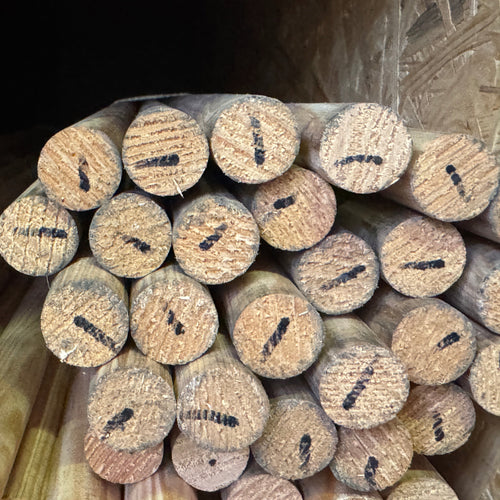 Baton rond pin maritime - 22x22 - L=2m