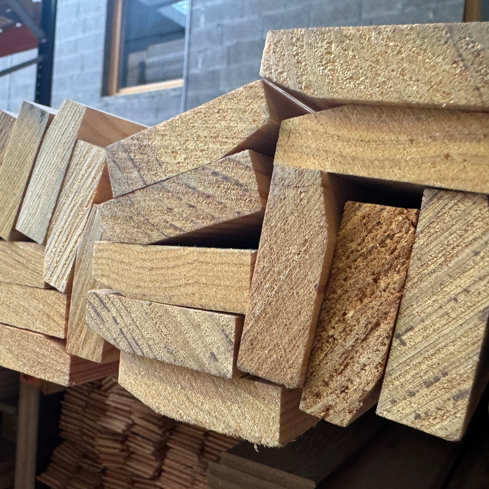 Socle de porte pin maritime - 17x55 - L=2,4m