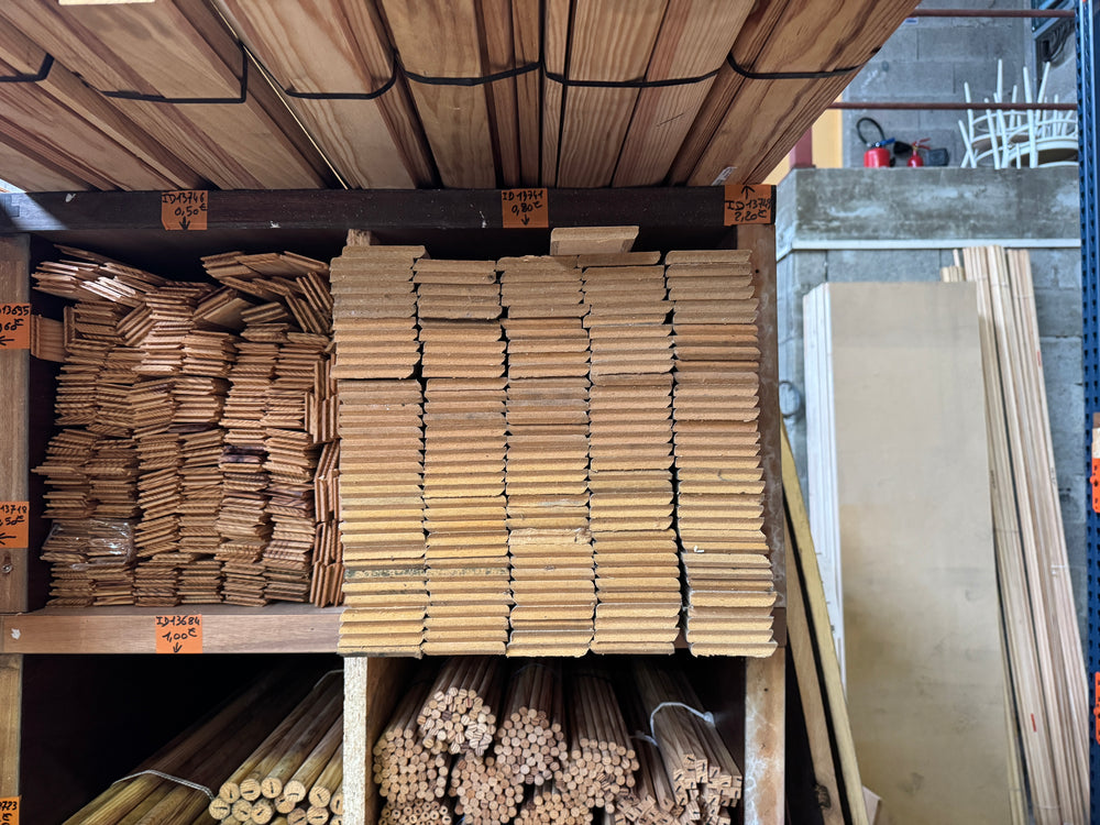 Plinthe MDF Chêne - 9x70 - L=2,2m