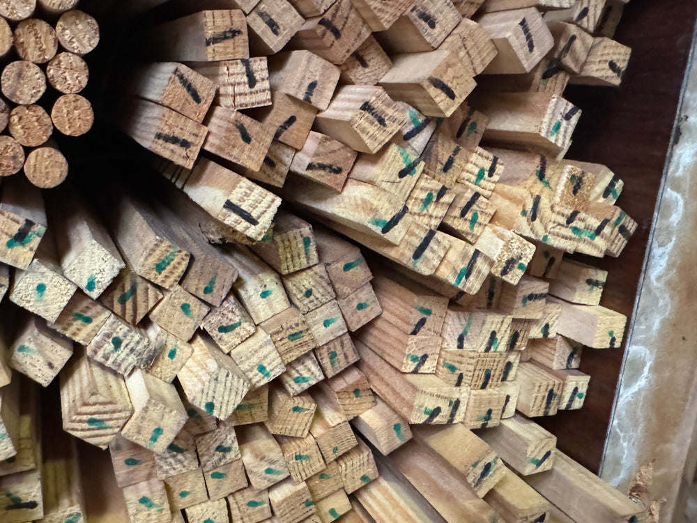 Tasseau pin maritime - 12x12 - L=2m