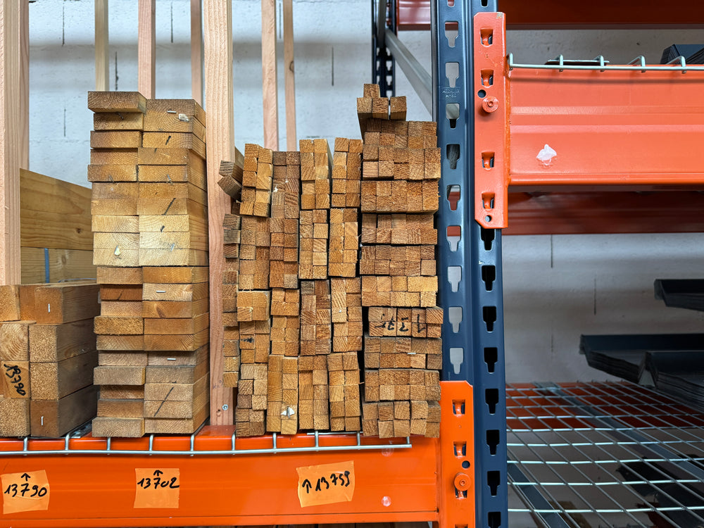 Tasseau sapin - 18x18 - L=1m