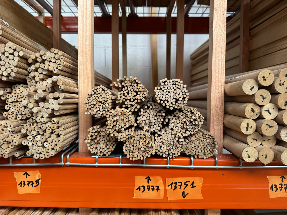 Tourillon hêtre - 5x5 - L=1m