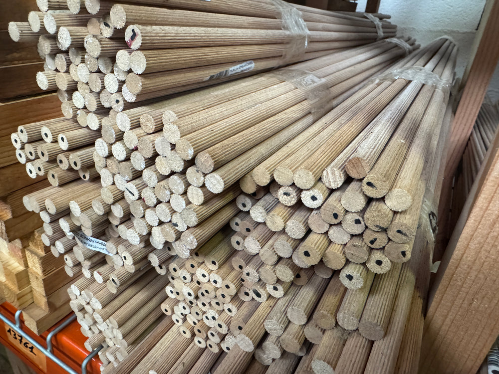 Tourillon hêtre - 10x10 - L=1m