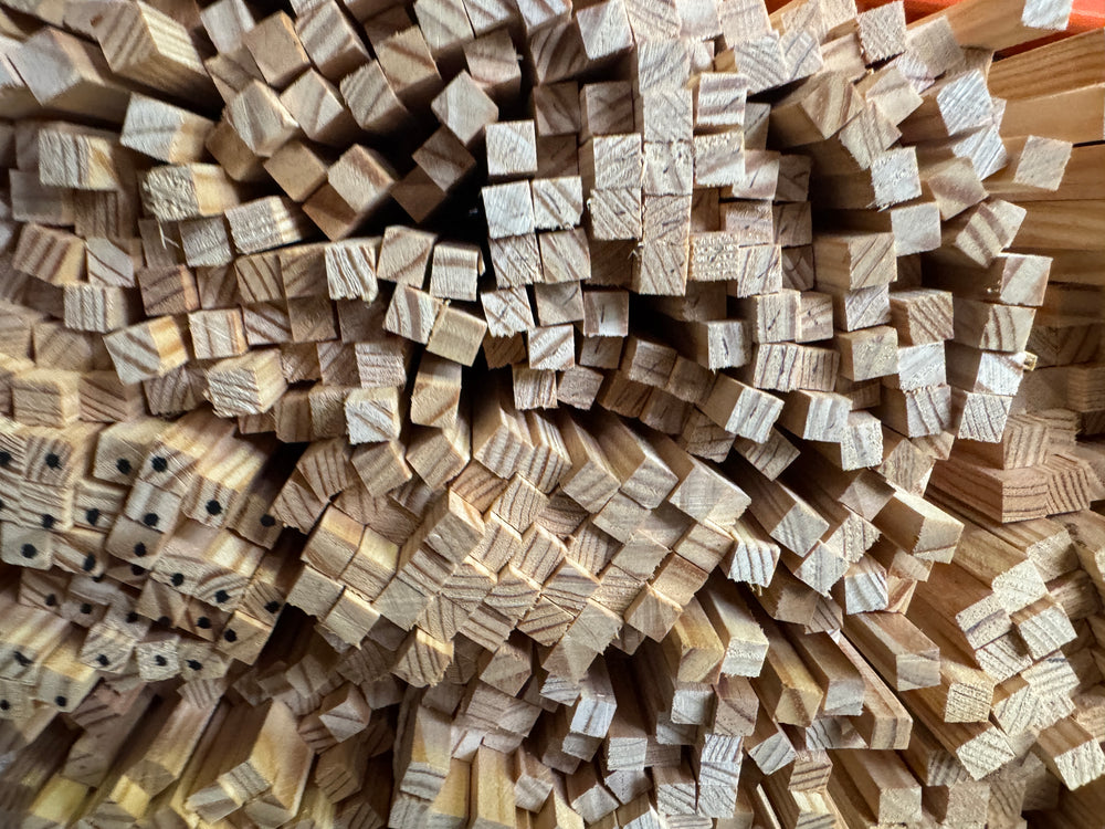 Tasseau pin maritime - 9x9 - L=0,9m