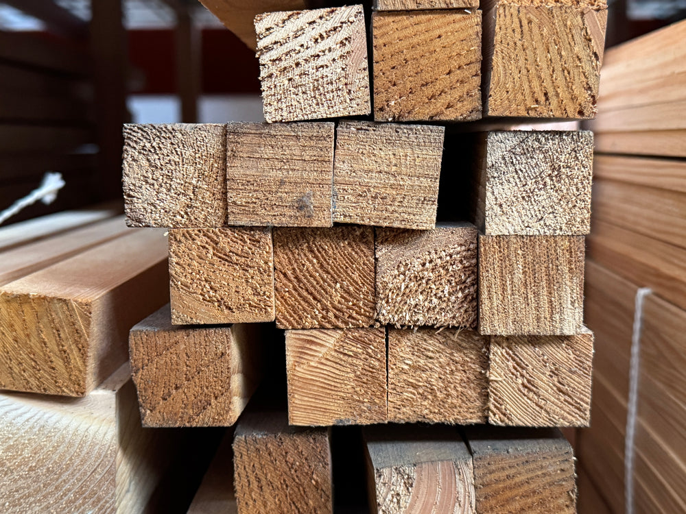 Tasseau sapin - 27x27 - L=1m