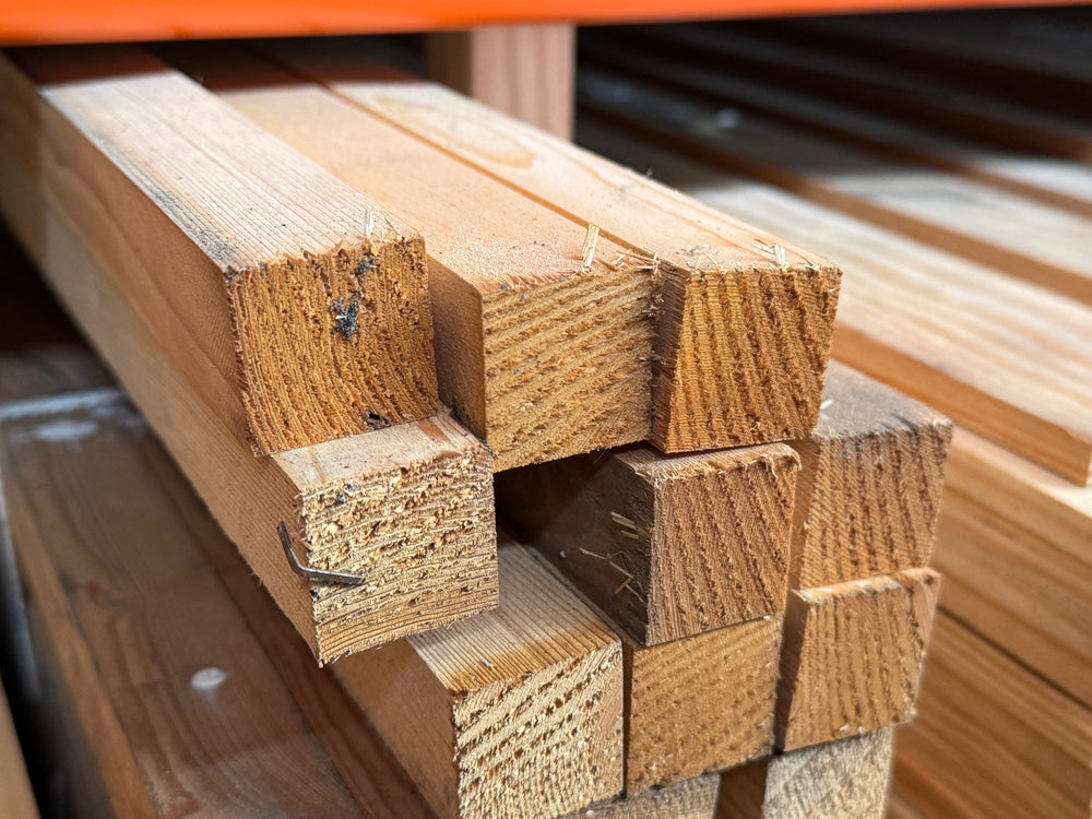 Tasseau sapin - 27x27 - L=1m