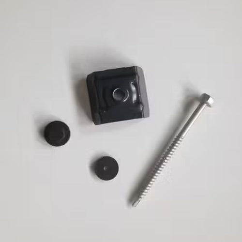 Kit de fixations pour tôle acier galva laquée nervurée 1000.45 - SEDPA