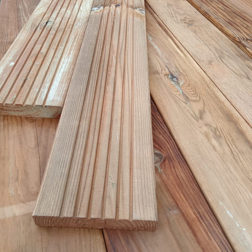 Lame de terrasse pin impregné marron classe 4 Cancun - 28x145 - L=3m