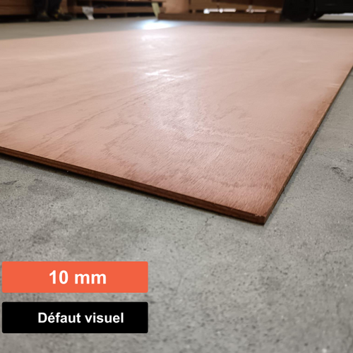 Contreplaqué Marine Sapelli - 2500 x 1220 x 6 mm (défaut visuel)