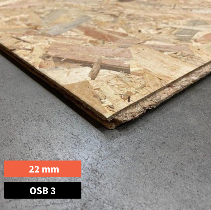 Dalle OSB 3 Kronospan - 2500 x 625 x 22 mm