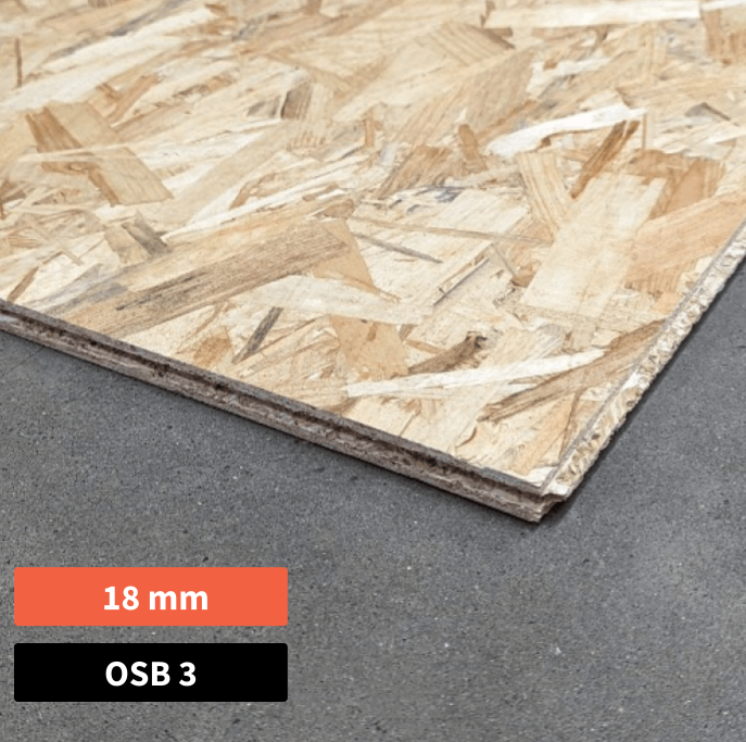 Dalle OSB 3 Swiss Krono - 2440 x 595 x 18 mm