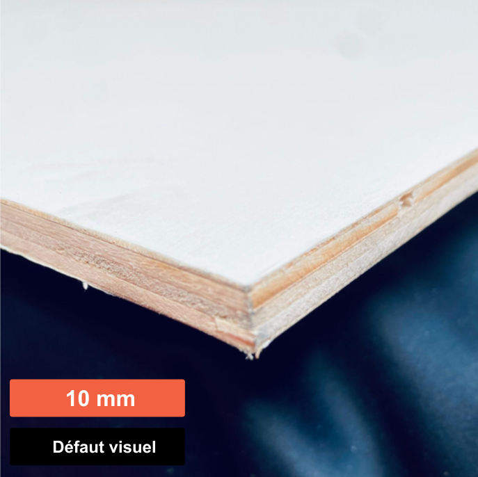 Contreplaqué Peuplier E-wood - 2500 x 1220 x 10 mm
