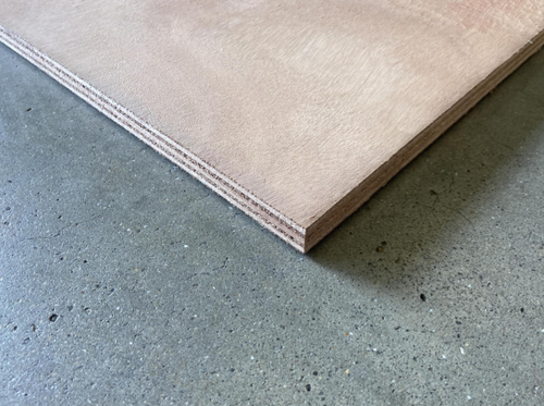 Contreplaqué okoumé - 2500 x 1220 x 18 mm (défaut de collage)