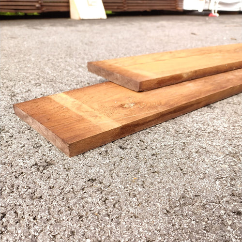 Planche Pin classe 3 marron - 18x150 - L=3m