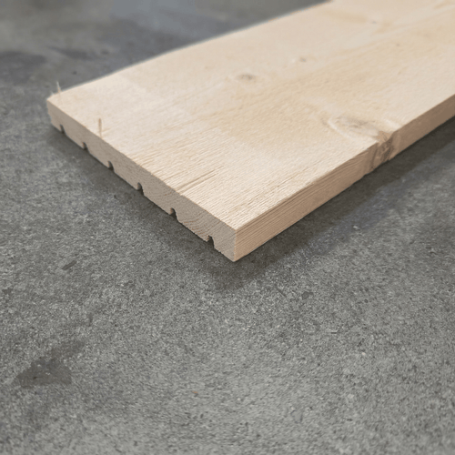 Planche épicéa non traité - brut de sciage - 18x150 - L=2,27m