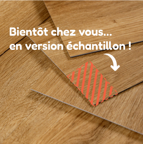 Echantillon de sol PVC adhésif Chêne