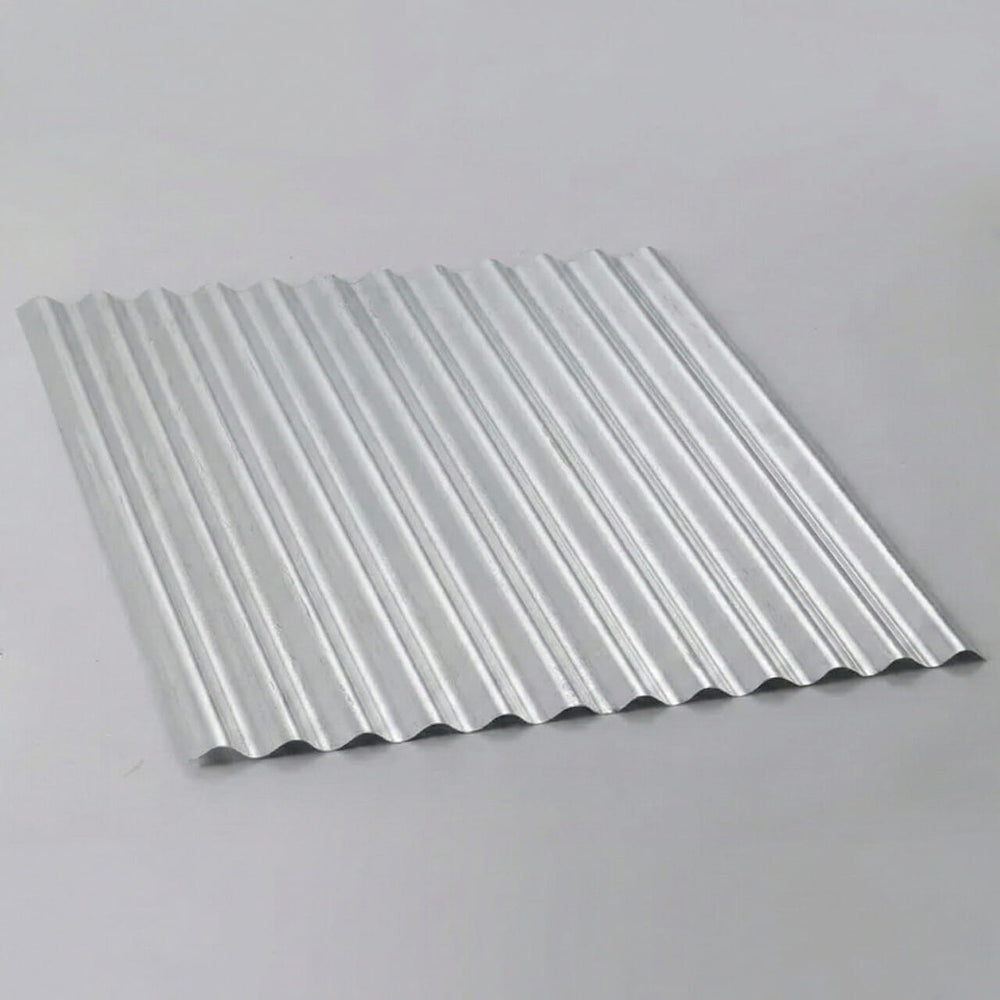 Tôle ondulée Ondometal - 2500x900 - H=18 mm - Ep.0.5 mm - SEDPA